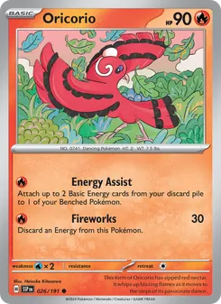 Oricorio [Energy Assist | Fireworks]