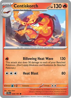 Centiskorch [Billowing Heat Wave | Heat Blast]