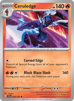 Ceruledge [Cursed Edge | Black Blaze Slash]