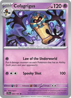 Cofagrigus [Law of the Underworld | Spooky Shot]