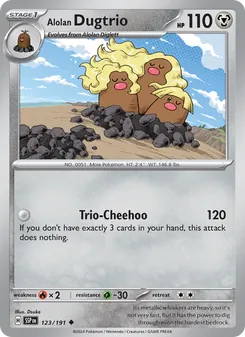 Alolan Dugtrio [Trio-Cheehoo]
