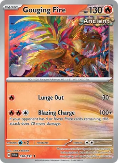 Gouging Fire [Lunge Out | Blazing Charge] · Cardmarket 카드 799716