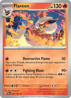 Flareon [Destructive Flame | Fighting Blaze]