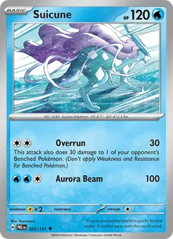Suicune [Overrun | Aurora Beam]