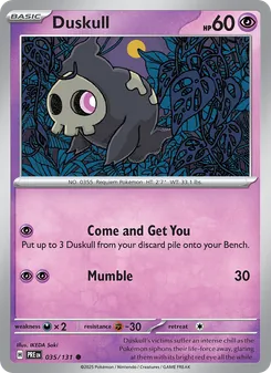 Duskull [Come and Get You | Mumble]