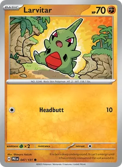 Larvitar [Headbutt] · Cardmarket 카드 805436