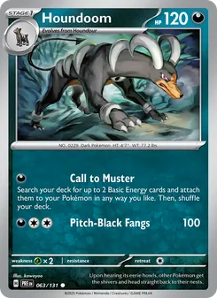 Houndoom [Call to Muster | Pitch-Black Fangs]