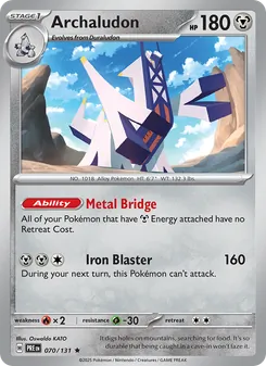 Archaludon [Metal Bridge | Iron Blaster]