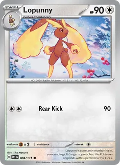 Lopunny [Rear Kick]