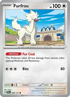 Furfrou [Fur Coat | Bite]