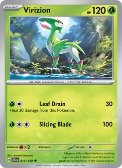 Virizion [Leaf Drain | Slicing Blade]