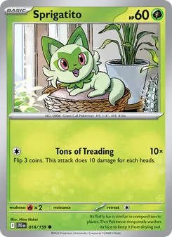 Sprigatito [Tons of Treading]