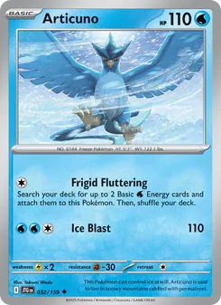 Articuno [Frigid Fluttering | Ice Blast]