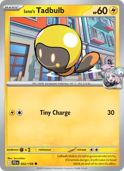Iono's Tadbulb [Tiny Charge]