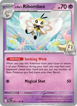 Lillie's Ribombee [Inviting Wink | Magical Shot]