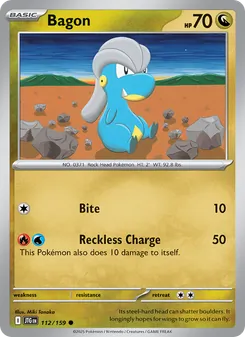 Bagon [Bite | Reckless Charge]