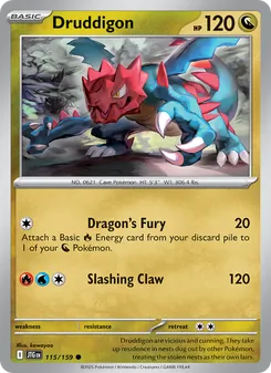 Druddigon [Dragon's Fury | Slashing Claw]