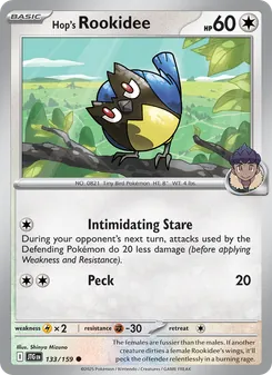 Hop's Rookidee [Intimidating Stare | Peck]