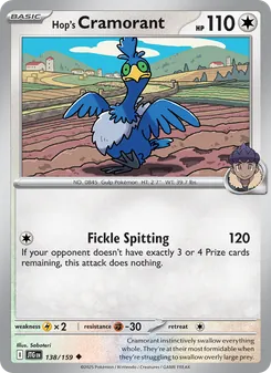 Hop's Cramorant [Fickle Spitting]