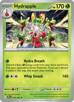Hydrapple [Hydra Breath | Whip Smash]