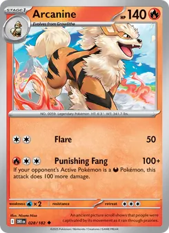 Arcanine [Flare | Punishing Fang]