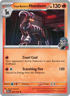 Team Rocket's Houndoom [Cruel Coal | Scorching Fire]