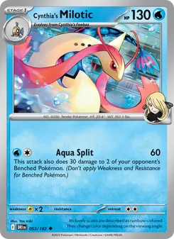 Cynthia's Milotic [Aqua Split]