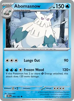 Abomasnow [Lunge Out | Frozen Wood]