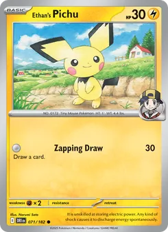 Ethan's Pichu [Zapping Draw]