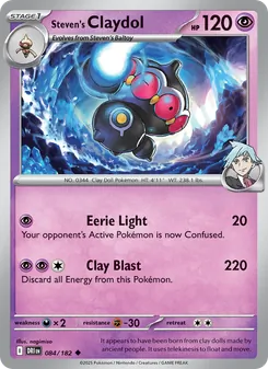 Steven's Claydol [Eerie Light | Clay Blast]