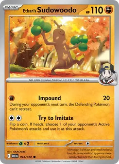 Ethan's Sudowoodo [Impound | Try to Imitate]