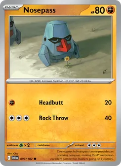 Nosepass [Headbutt | Rock Throw]