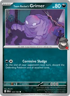 Team Rocket's Grimer [Corrosive Sludge]