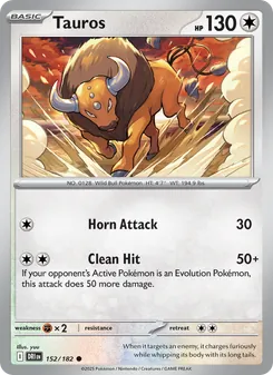 Tauros [Horn Attack | Clean Hit]