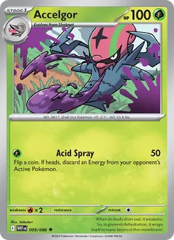 Accelgor [Acid Spray]