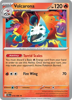 Volcarona [Torrid Scales | Fire Wing]