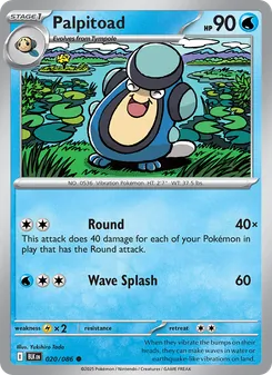 Palpitoad [Round | Wave Splash]