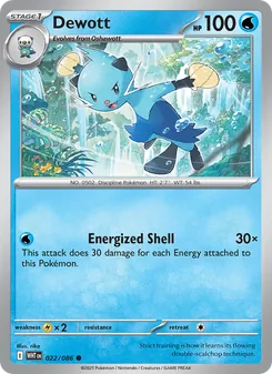 Dewott [Energized Shell]