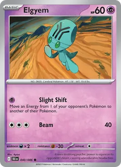 Elgyem [Slight Shift | Beam]