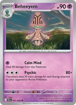 Beheeyem [Calm Mind | Psychic]