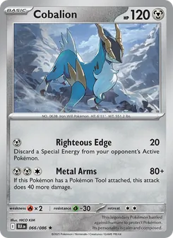 Cobalion [Righteous Edge | Metal Arms]
