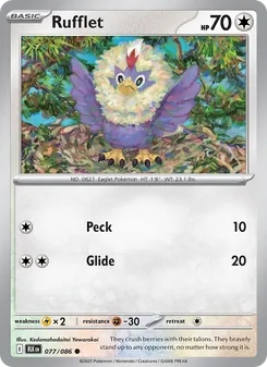 Rufflet [Peck | Glide]