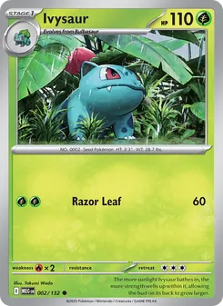 Ivysaur [Razor Leaf]