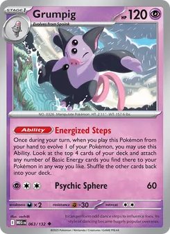 Grumpig [Energized Steps | Psychic Sphere]