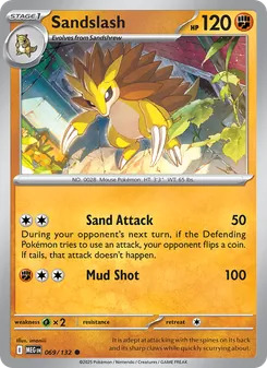Sandslash [Sand Attack | Mud Shot]