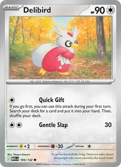 Delibird [Quick Gift | Gentle Slap]