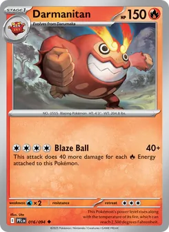 Darmanitan [Blaze Ball]