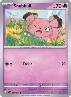 Snubbull [Tackle] · Cardmarket 카드 857612