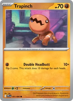 Trapinch [Double Headbutt]