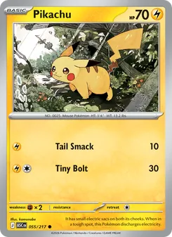 Pikachu [Tail Smack | Tiny Bolt]